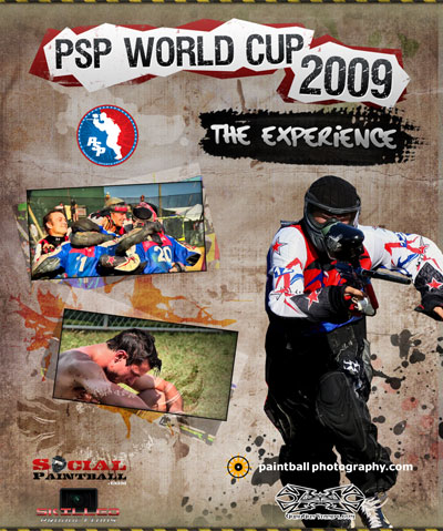 Social Paintball PSP World Cup 2009 Experience Poster