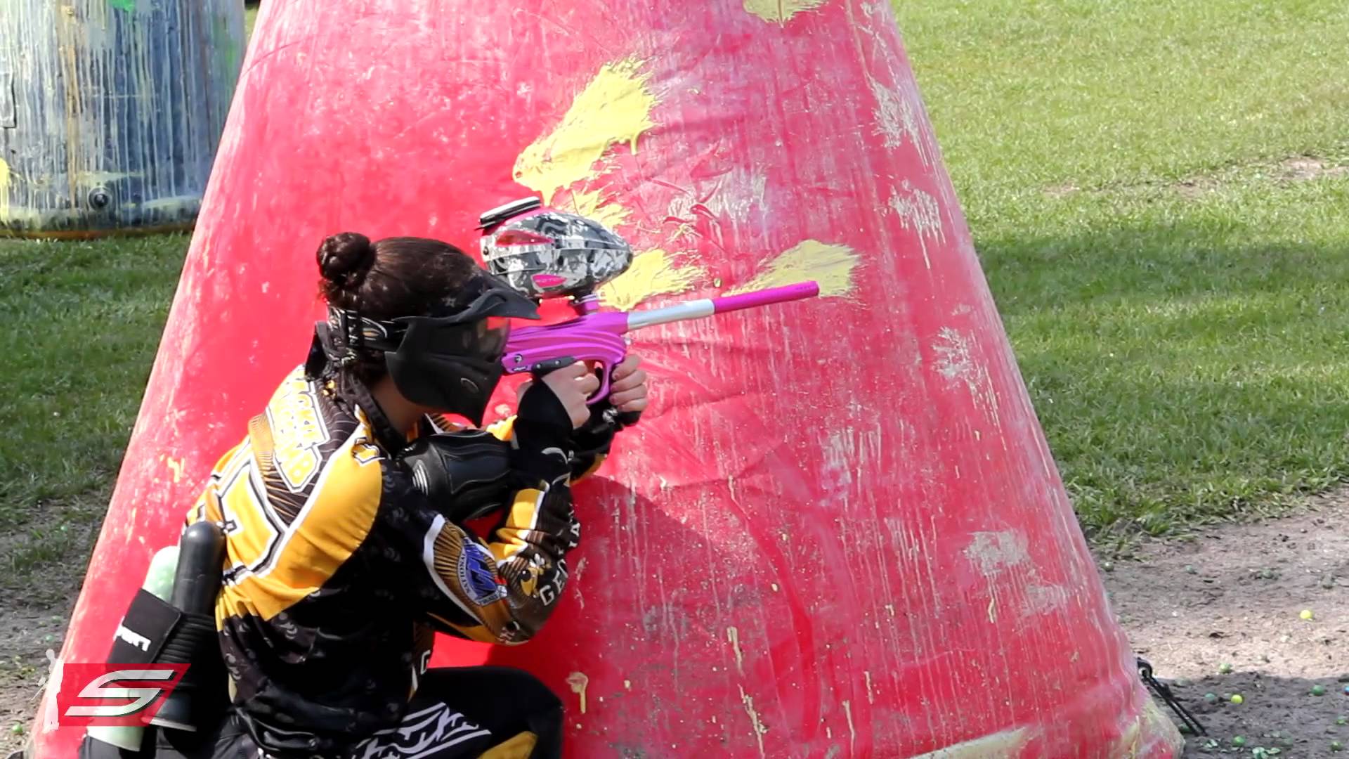 Girls of Paintball Jackie Tech Yellow Jackets