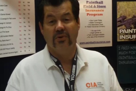 Larry Cossio, The CIA (Cossio Insurance Agency) at the Paintball Extravaganza 2009