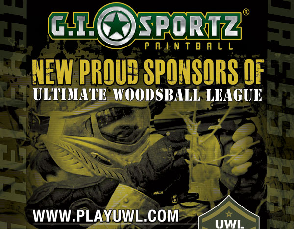 New Proud Sponsors of Ultimate Woodsball League!