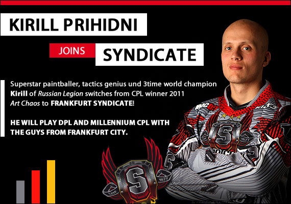 Kirill Prihidni to Play for Frankfurt Syndicate in 2012