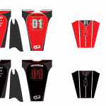 2012 VICIOUS Jerseys (Red and Black)