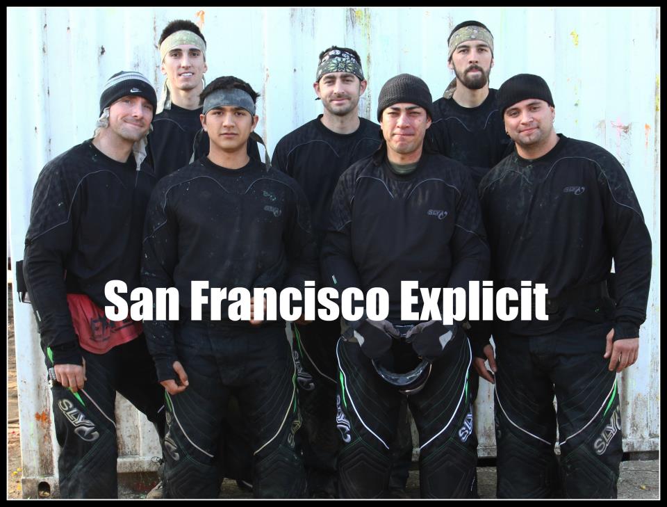 San Francisco Explicit 2012 NPPL Huntington Beach Roster