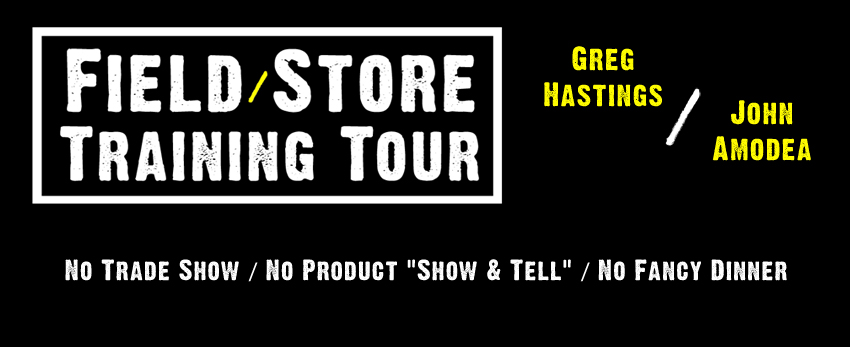 Greg Hastings/John Amodea Field/Store Hardcore Training Tour Dates & Locations Set