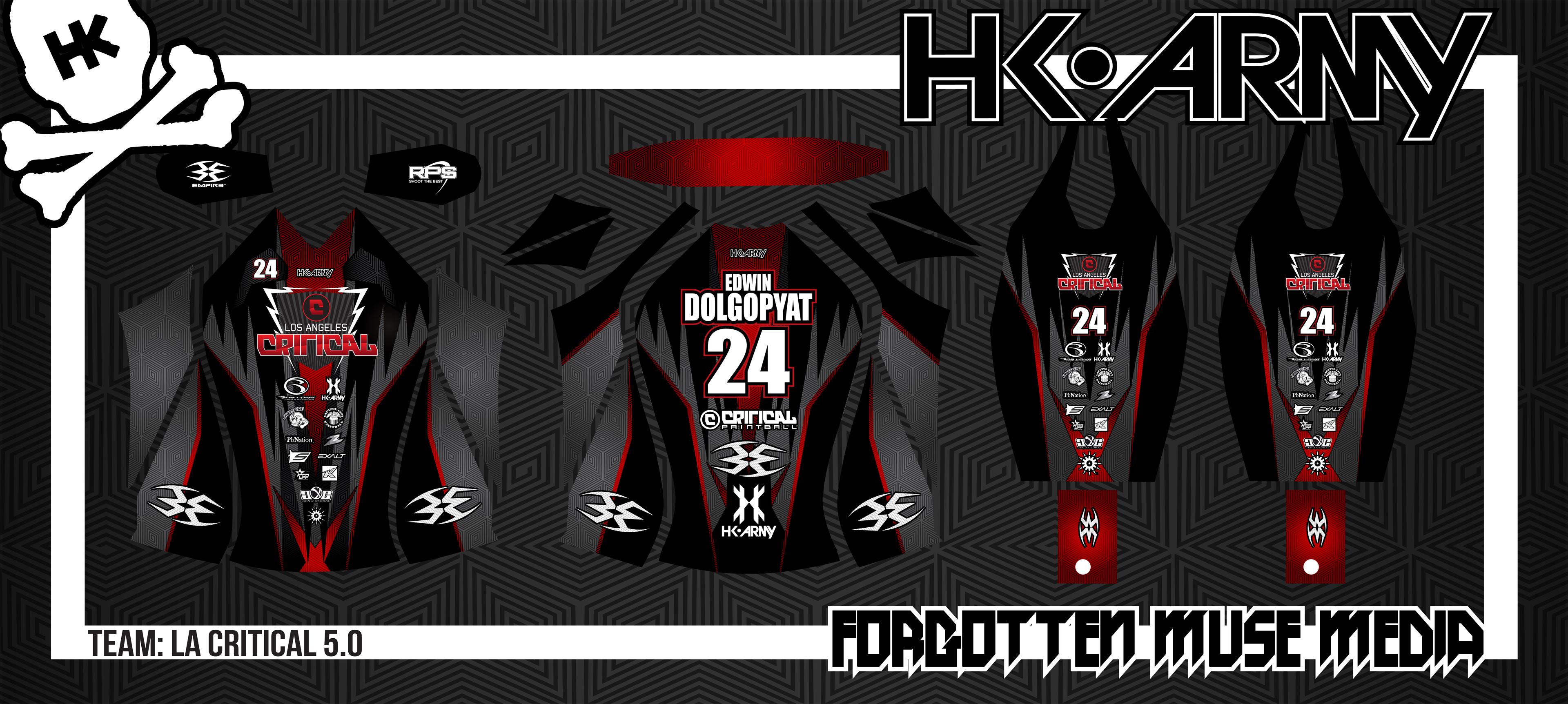 Exclusive: New 2012 Los Angeles Critical Jerseys by HK Army Released