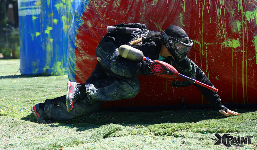 Kat Secor She's Blonde, Breaking Barriers, and Back! Social Paintball