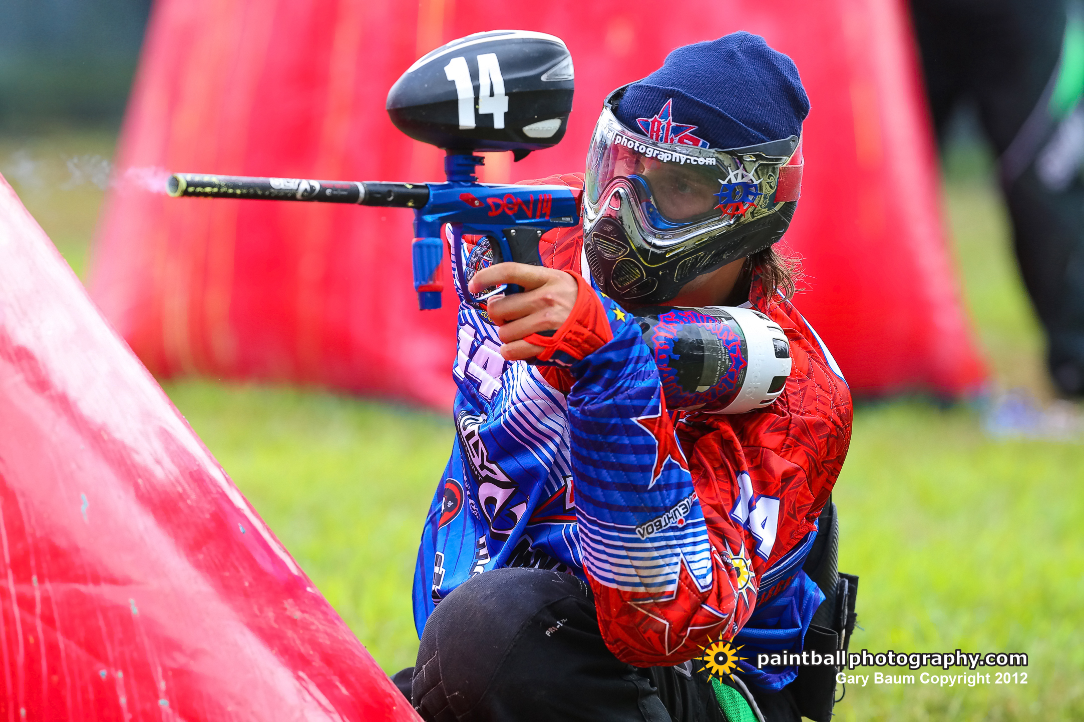 The weather held up this past weekend, which made for some great paintball ...