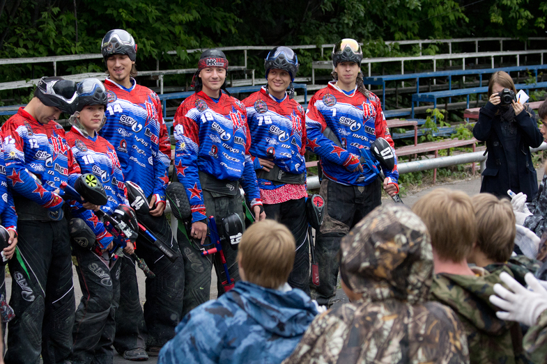 Russian Legion Plays Host to Local Orphanage