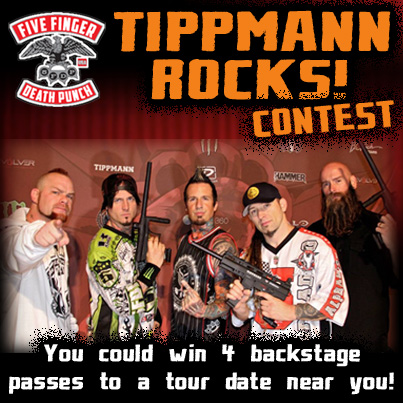 Tippmann Rocks! Promotion Reaches Outside of Paintball Industry