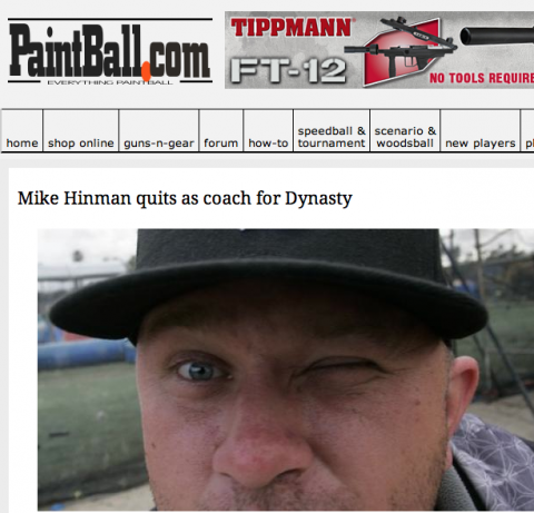 Mike Hinman quits as coach for Dynasty