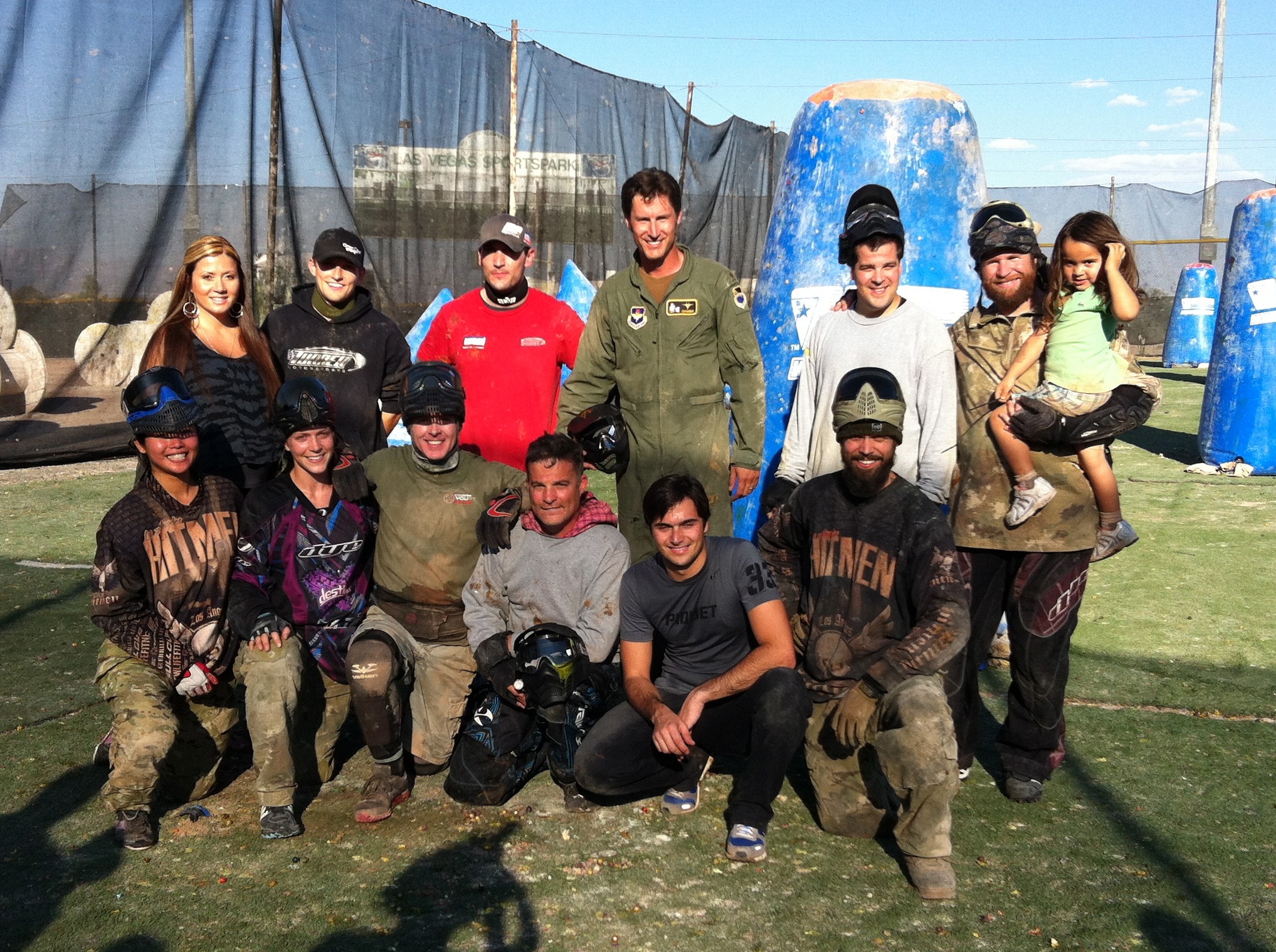 Recent NASCAR Camping World Truck Series Winner, Nelson Piquet, Jr, Plays Paintball with Greg Hastings & Friends