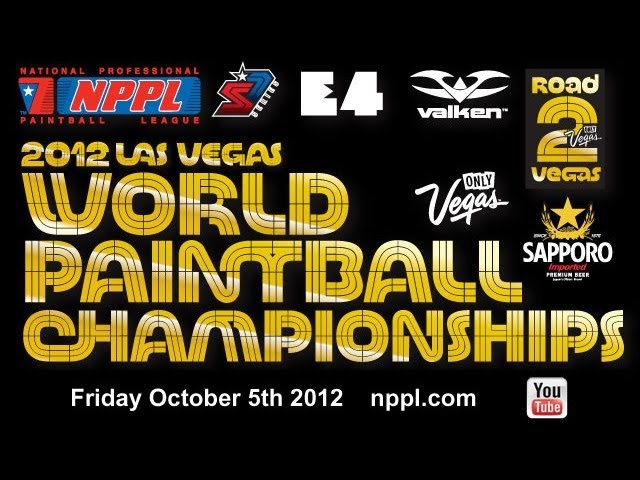 NPPL Live Webcast! – 2012 Las Vegas World Paintball Championships!