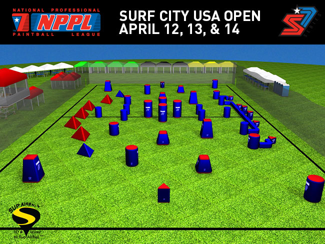 2013 NPPL Huntington Beach Surf City Open Field Layout Released