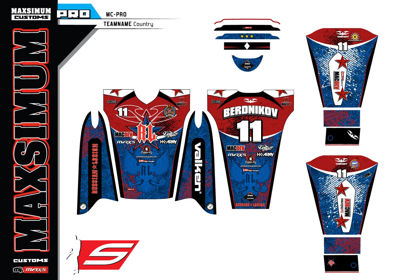 Russian Legion Presents Their 2013 Paintball Jersey