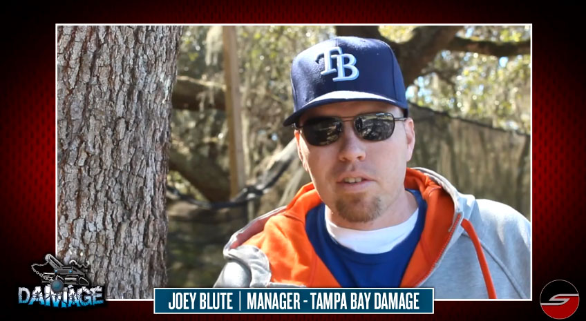 Tampa Bay Damage, Joey Blute, 2013 Preseason Update & Dye Sponsorship