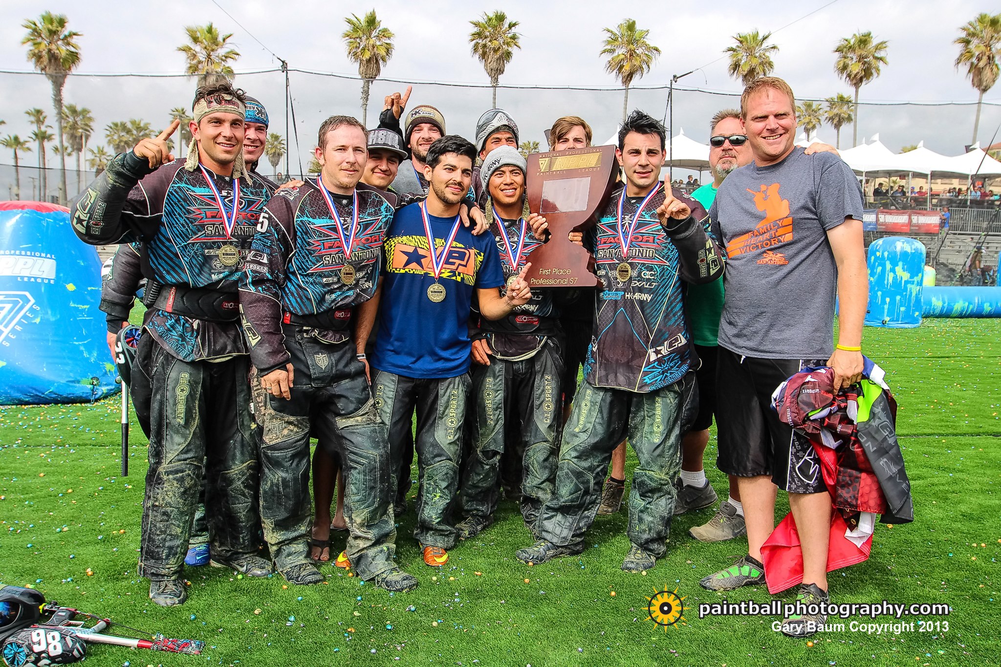 San Antonio X-Factor Takes 1st Place in the NPPL Surf City USA Open at Huntington Beach