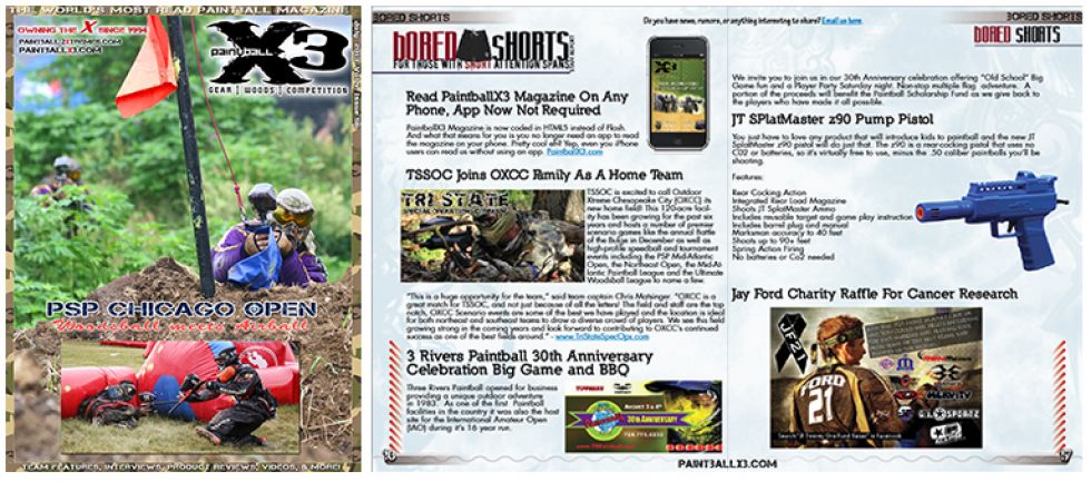 PaintballX3 Magazine, July 2013 Issue is Live