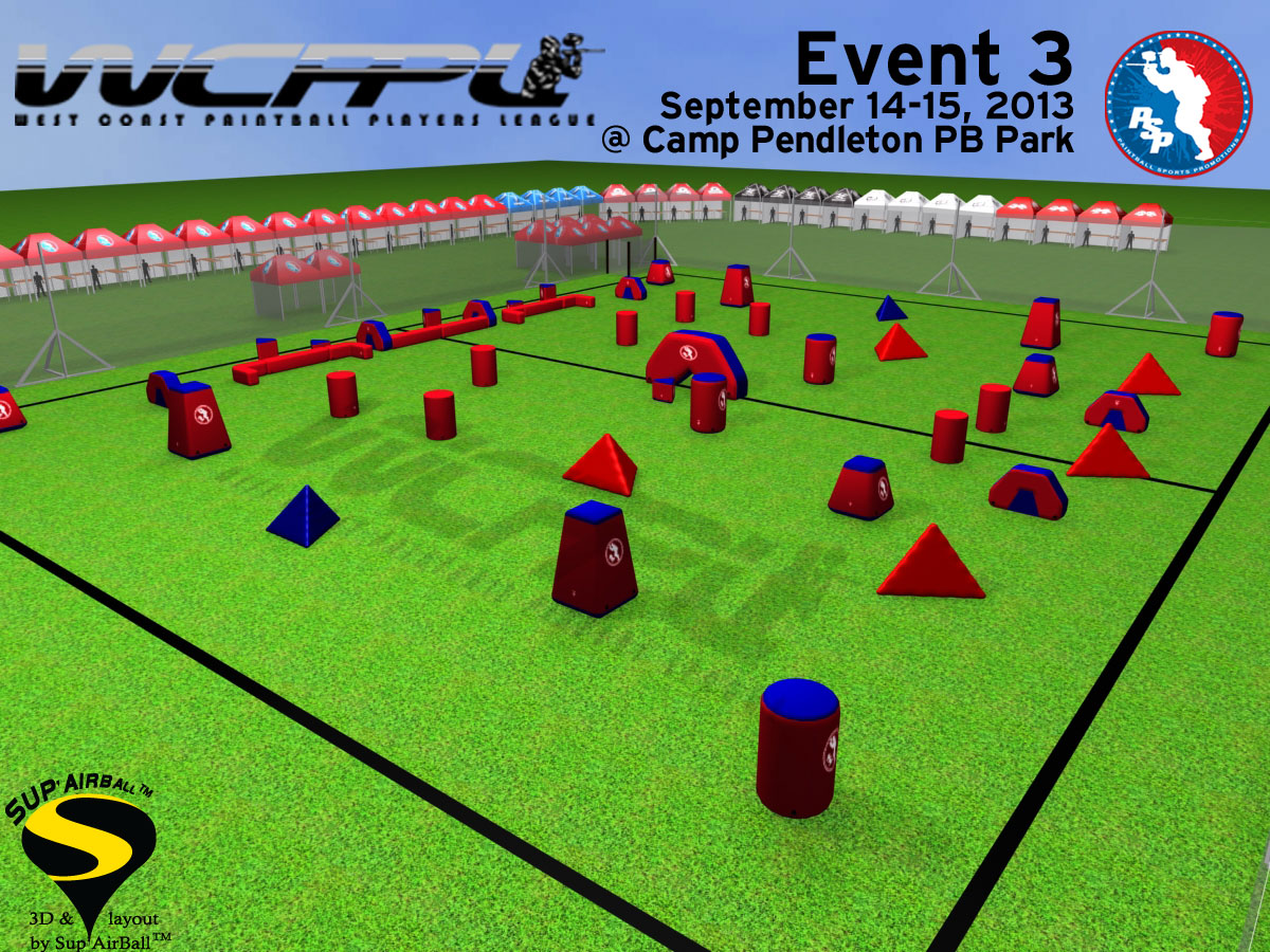 2013 WCPPL Event 3 Field Layout Released