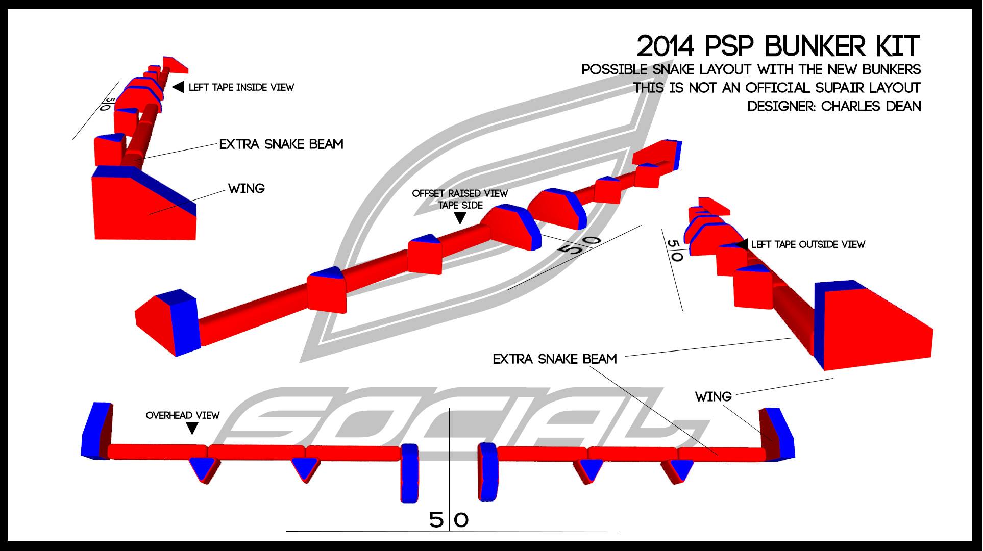 2014 PSP Bunker Kit Example Snake Design