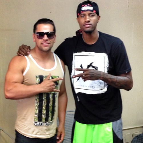 Celebrities Playing Paintball at Hollywood Sports Park Social Paintball