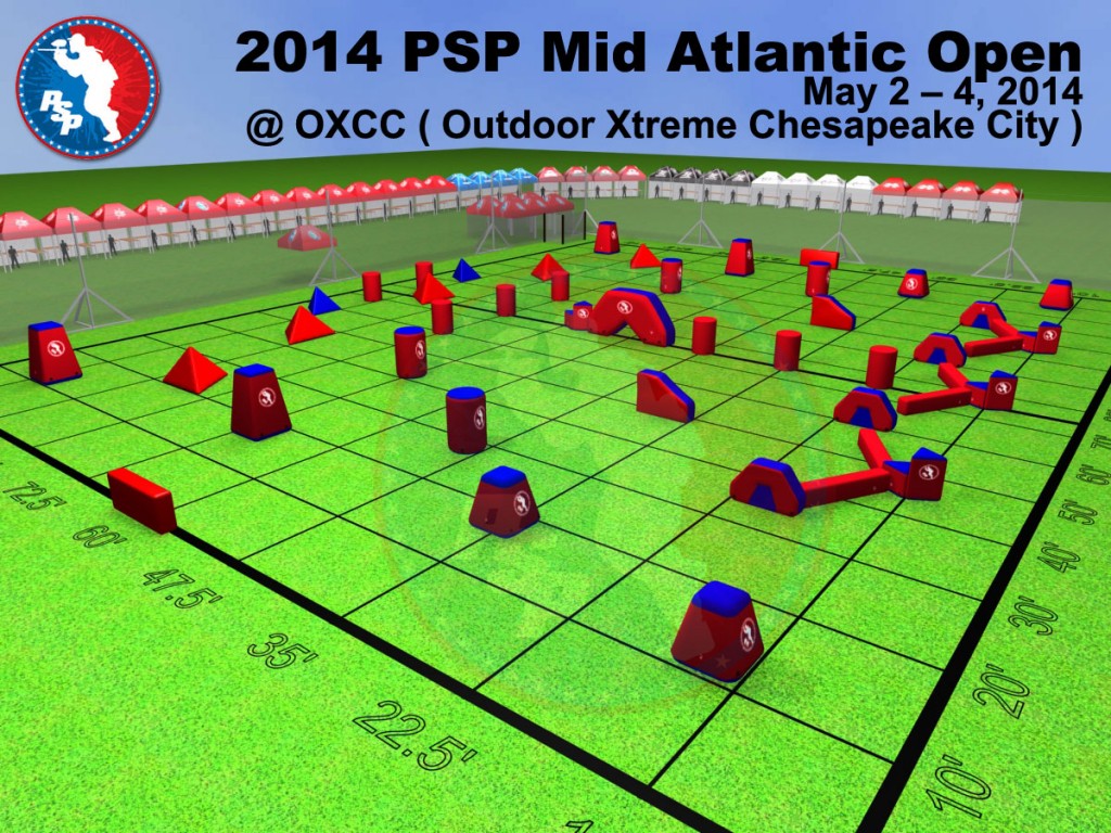 2014 PSP Mid-Atlantic Open Field Layout