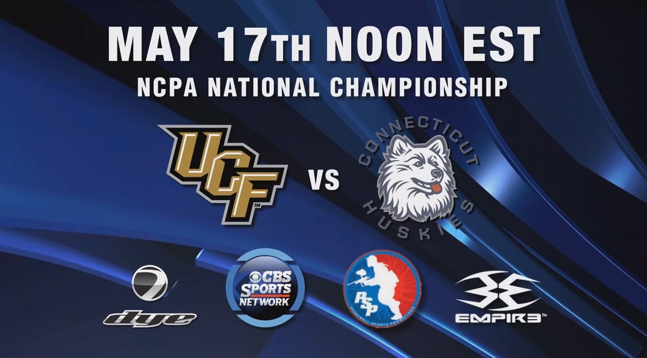 2014 NCPA College Paintball National Championship Airing on CBS Sports Network TV