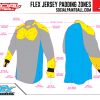 Social Paintball Flex Jersey, Social Wings Cocoa - Image 4