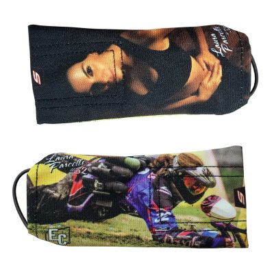 girls of paintball barrel cover Laura Parcells