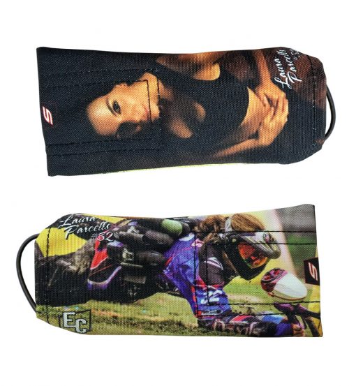 girls of paintball barrel cover Laura Parcells