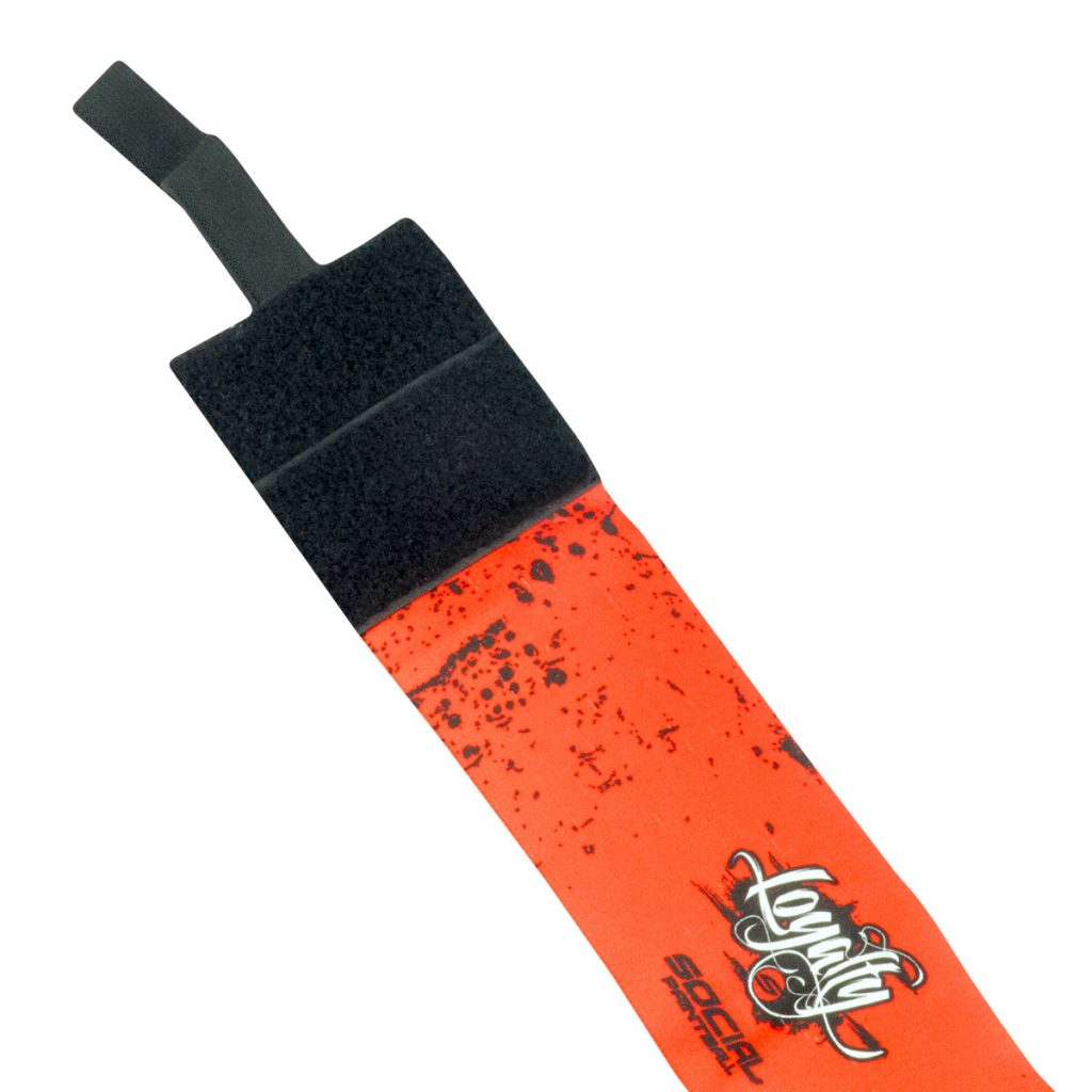 VELCRO® Paintball Team Armband, Loyalty Red Social Paintball