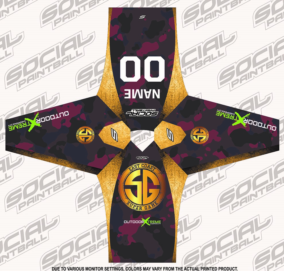 Woodland Camo SMPL Paintball Jersey - Social Paintball