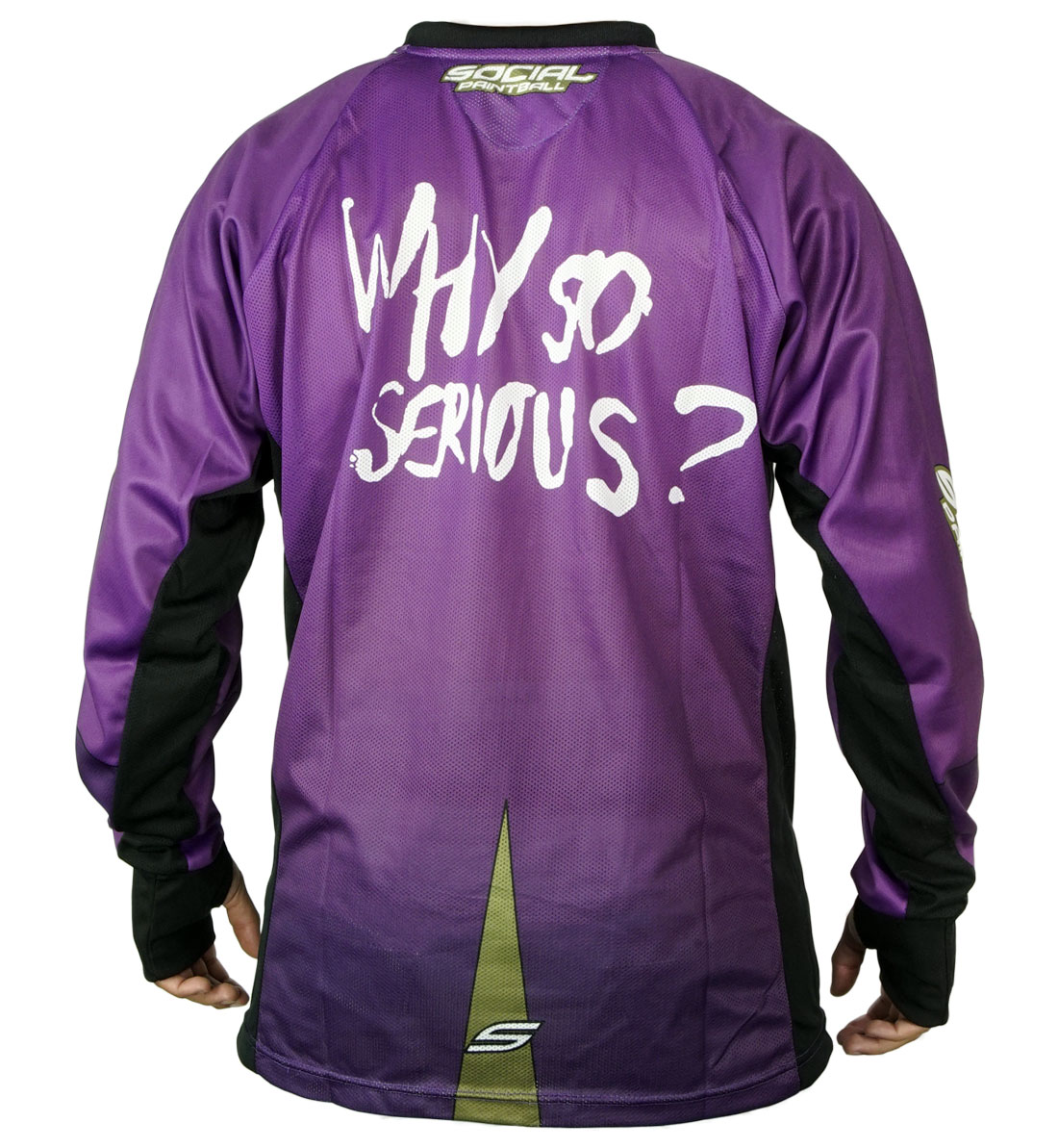 Joker Clown Prince Purple Suit, Unpadded SMPL Paintball Jersey