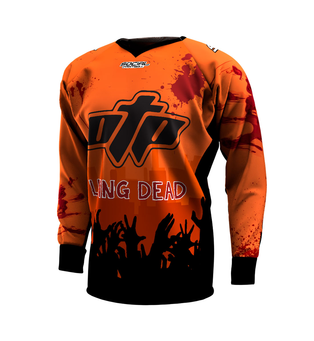 Woodland Camo SMPL Paintball Jersey