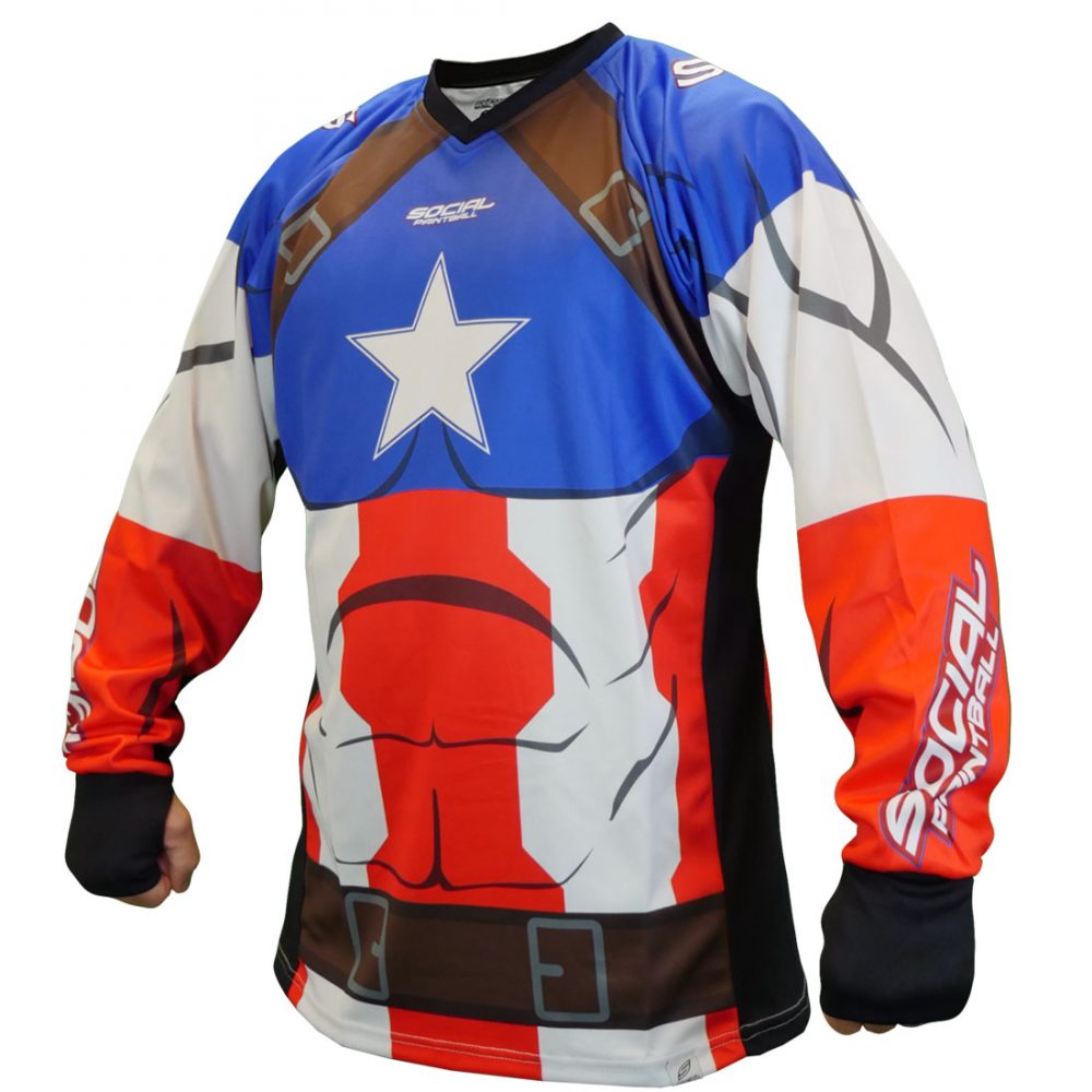 Paintball Jerseys, Padded and Unpadded Options Social Paintball