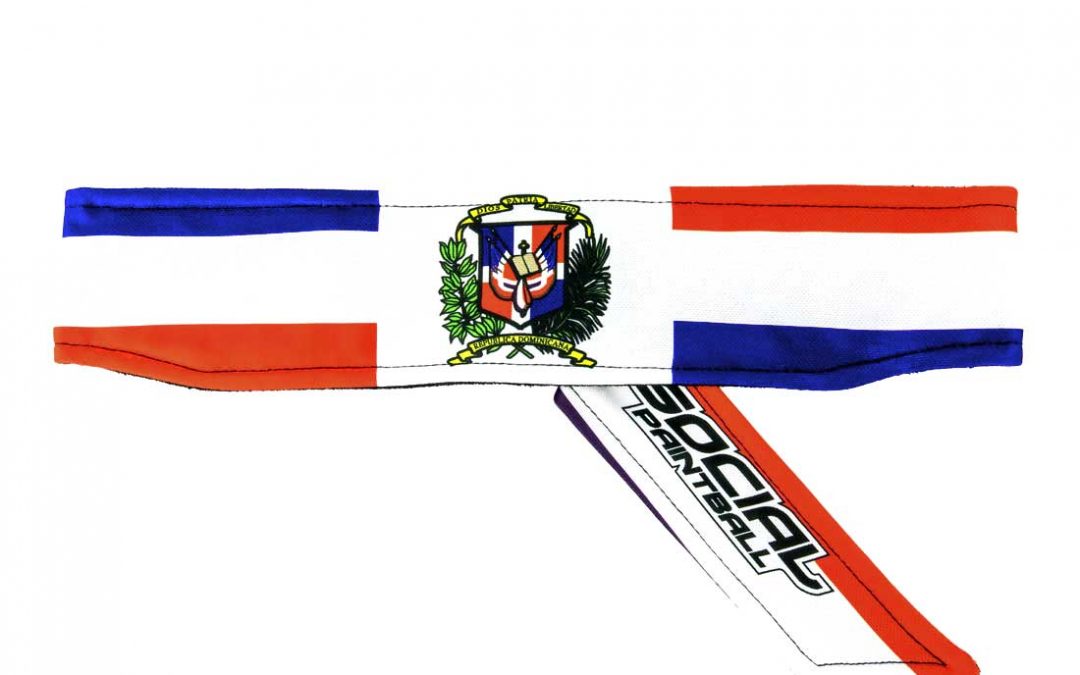 Headband, Dominican Republic Flag