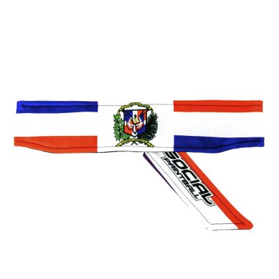 dominican republic flag paintball Headband