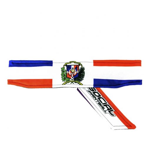 dominican republic flag paintball Headband