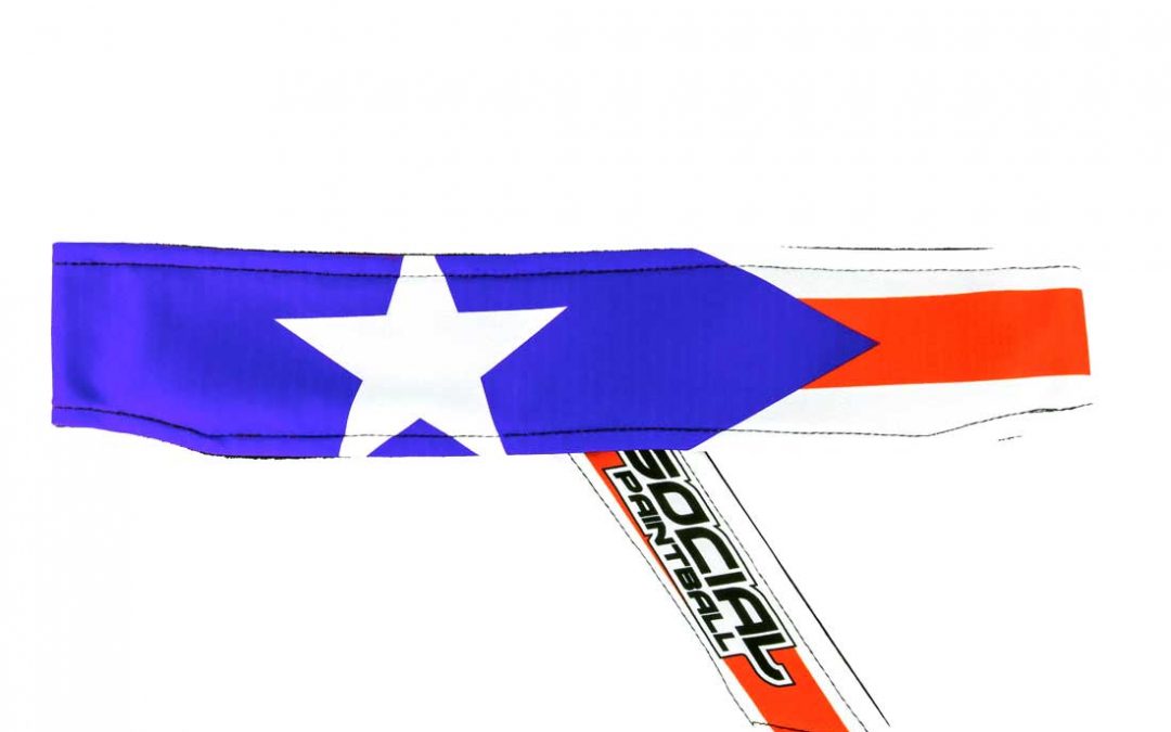 Headband, Puerto Rico Flag