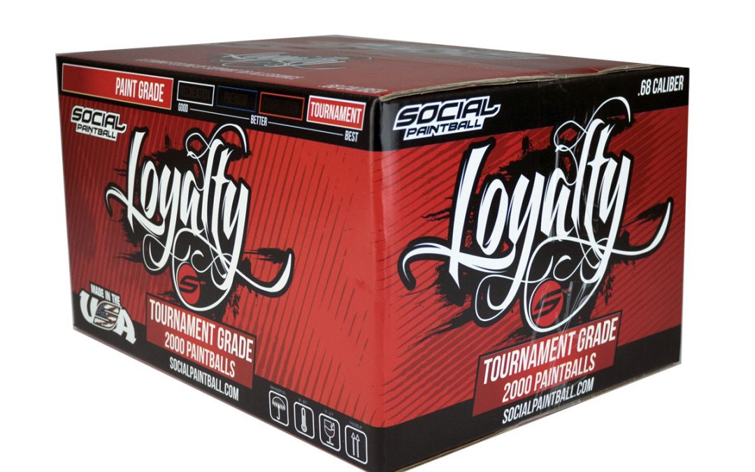 Loyalty Tournament Grade Paintballs