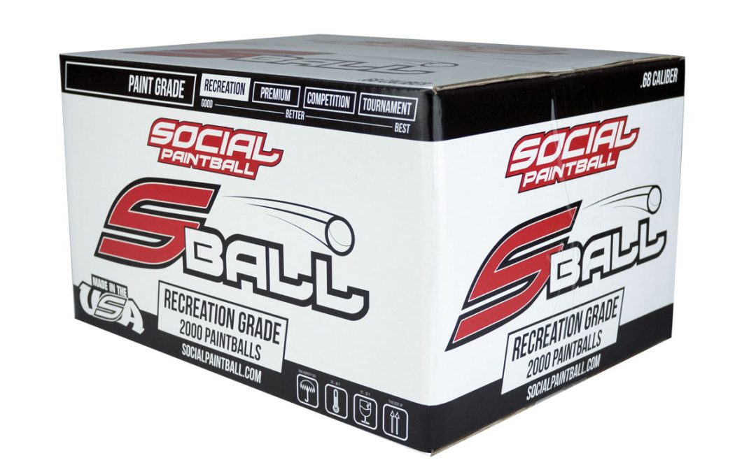 S Ball Recreational Grade Paintballs
