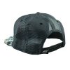 Snapback Hat, Black Flower Trucker - Image 2