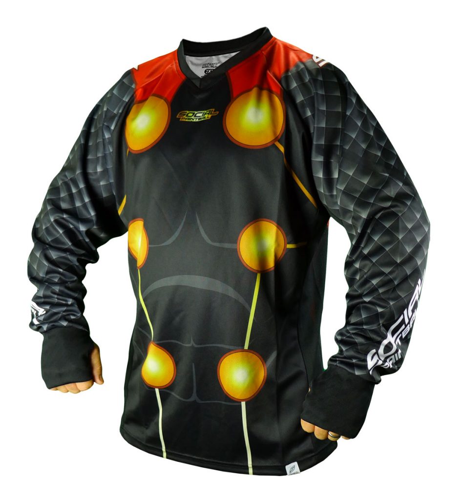 Thunder Cape, Unpadded SMPL Paintball Jersey Social Paintball