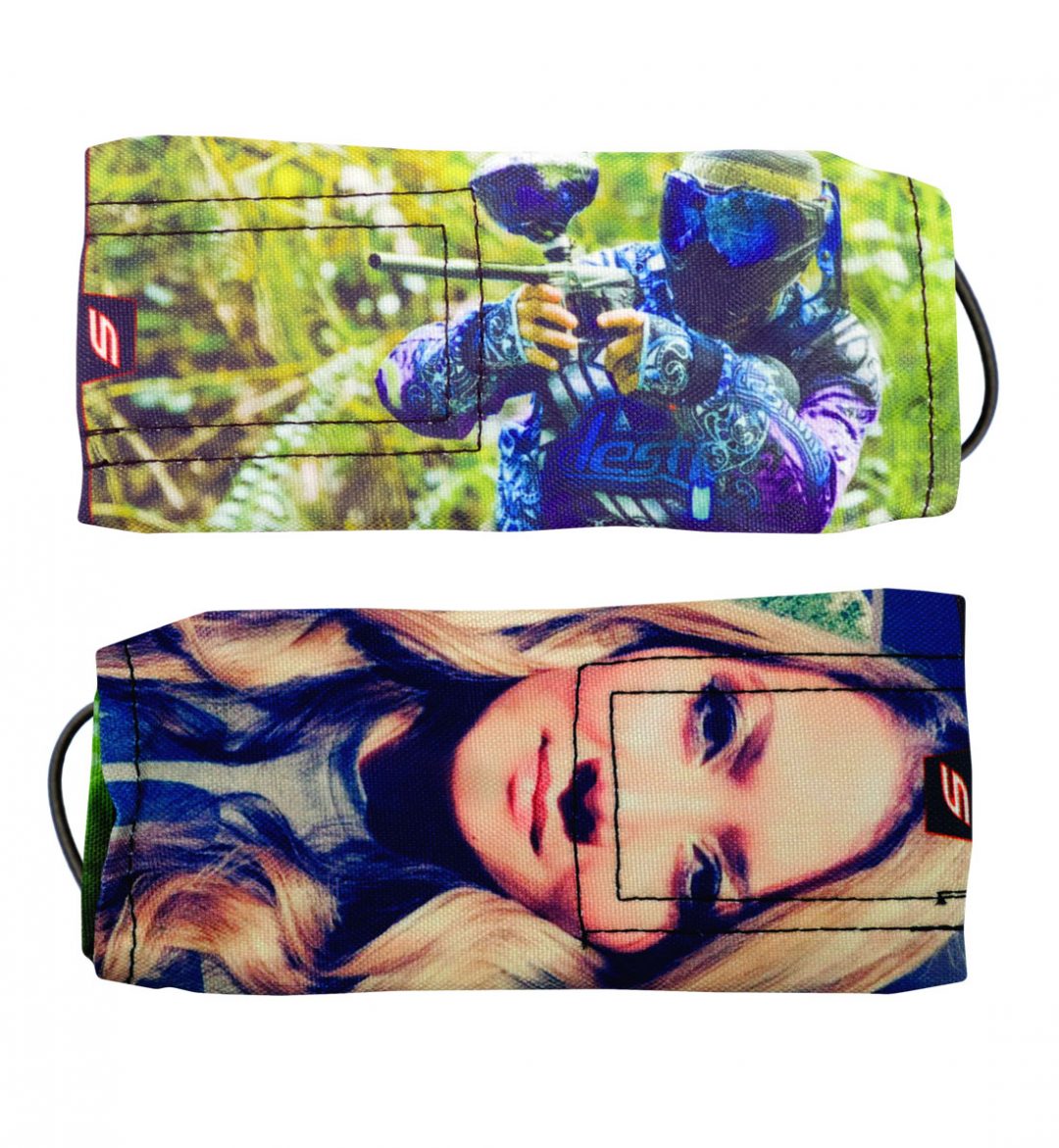 Barrel Cover, Bea Youngs Paxson, No. 1, Paintball Girls Series Social