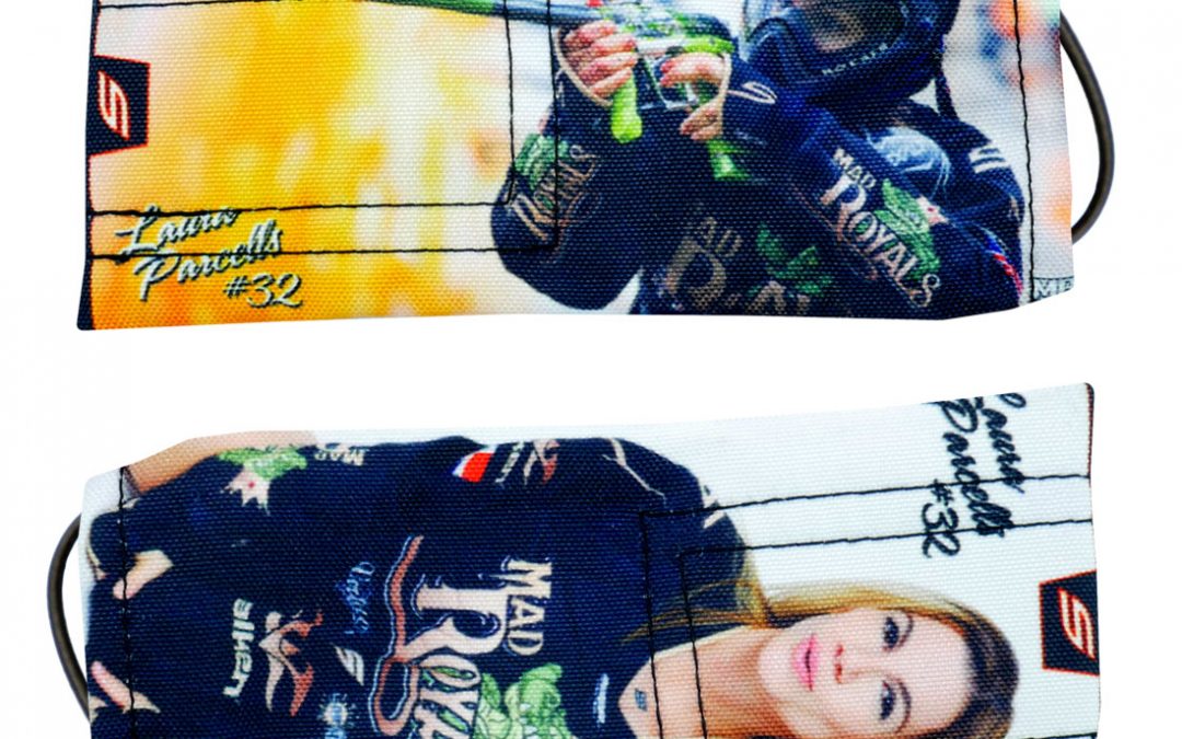 Barrel Cover, Laura Parcells, No. 2 – Mad Royals, Paintball Girls Series