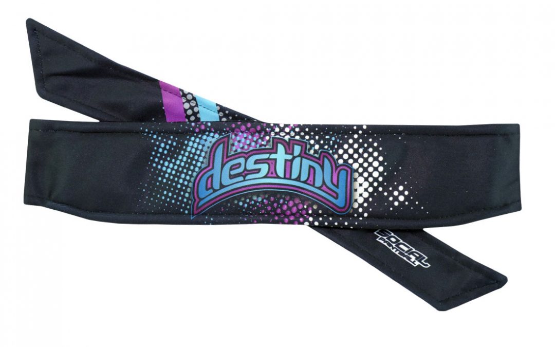 Headband, Destiny, Purple Teal