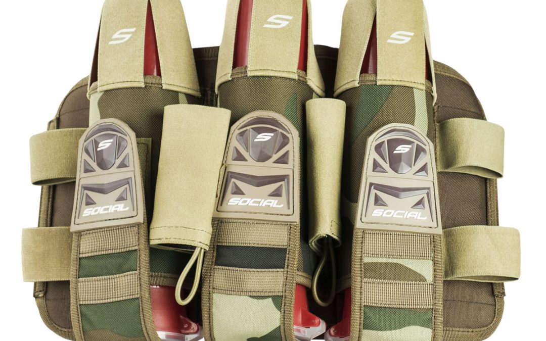 Grit Pod Pack Harness, 3+6, Coyote Tan Woodland Camo