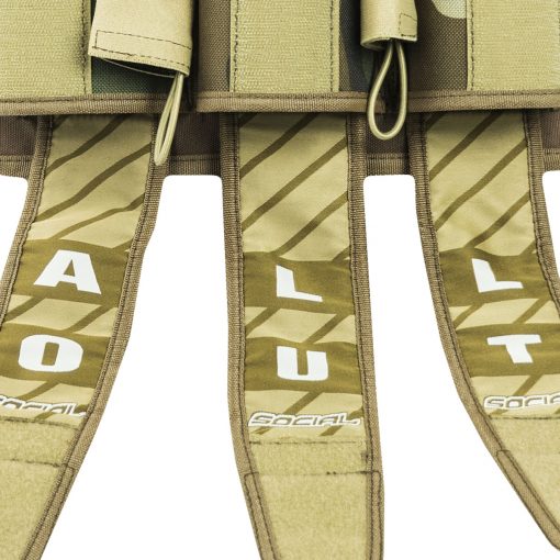 Grit Pod Pack Harness, 3+6, Coyote Tan Woodland Camo - Image 3
