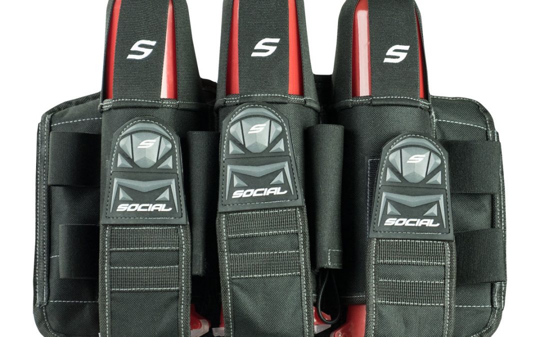 Grit Pod Pack Harness, 3+6, Stealth Black