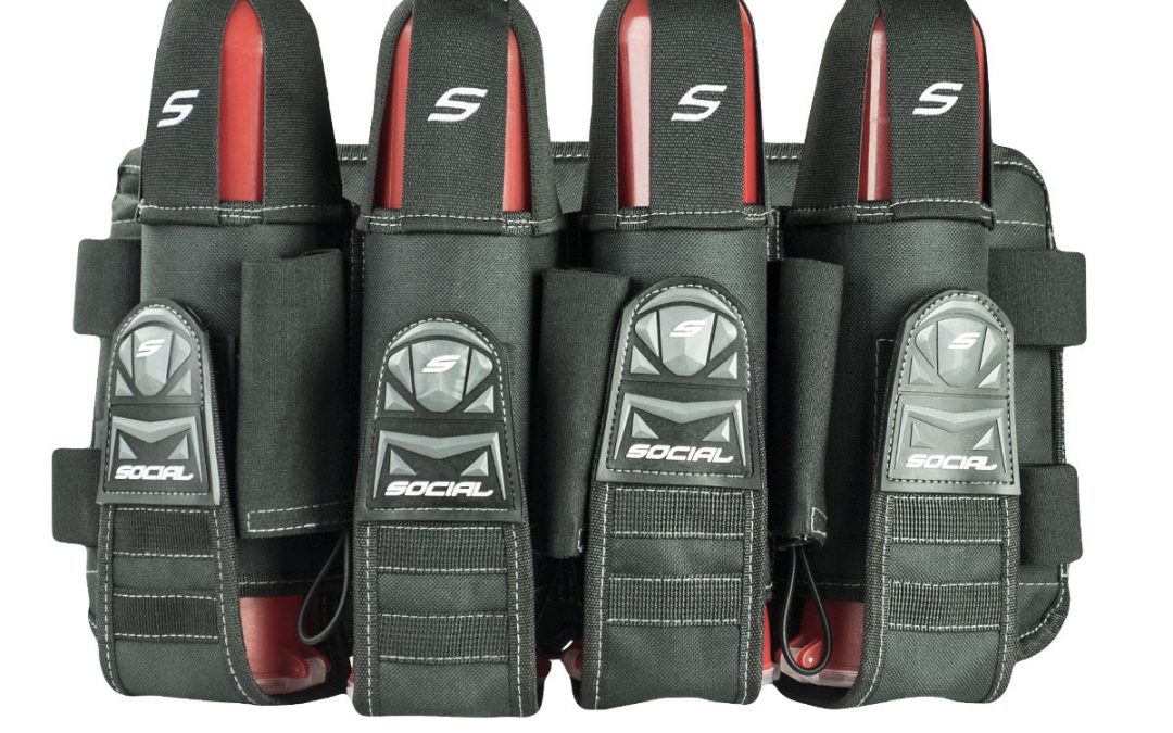 Grit Pod Pack Harness, 4+7 Stealth Black