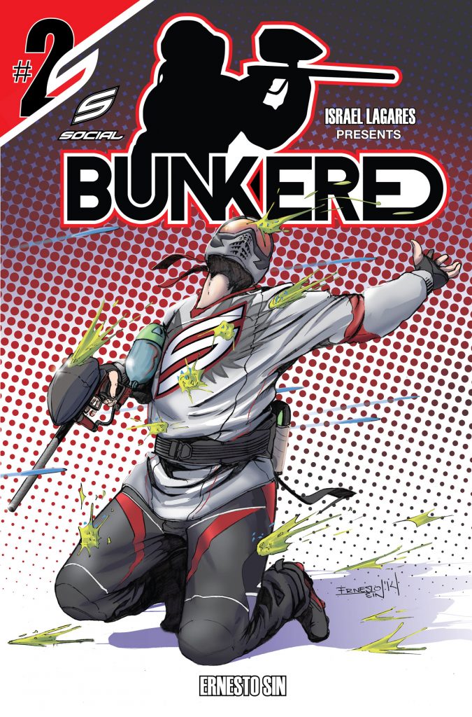 Paintball Comic Book, Bunkered, Issue No. 2 Social Paintball